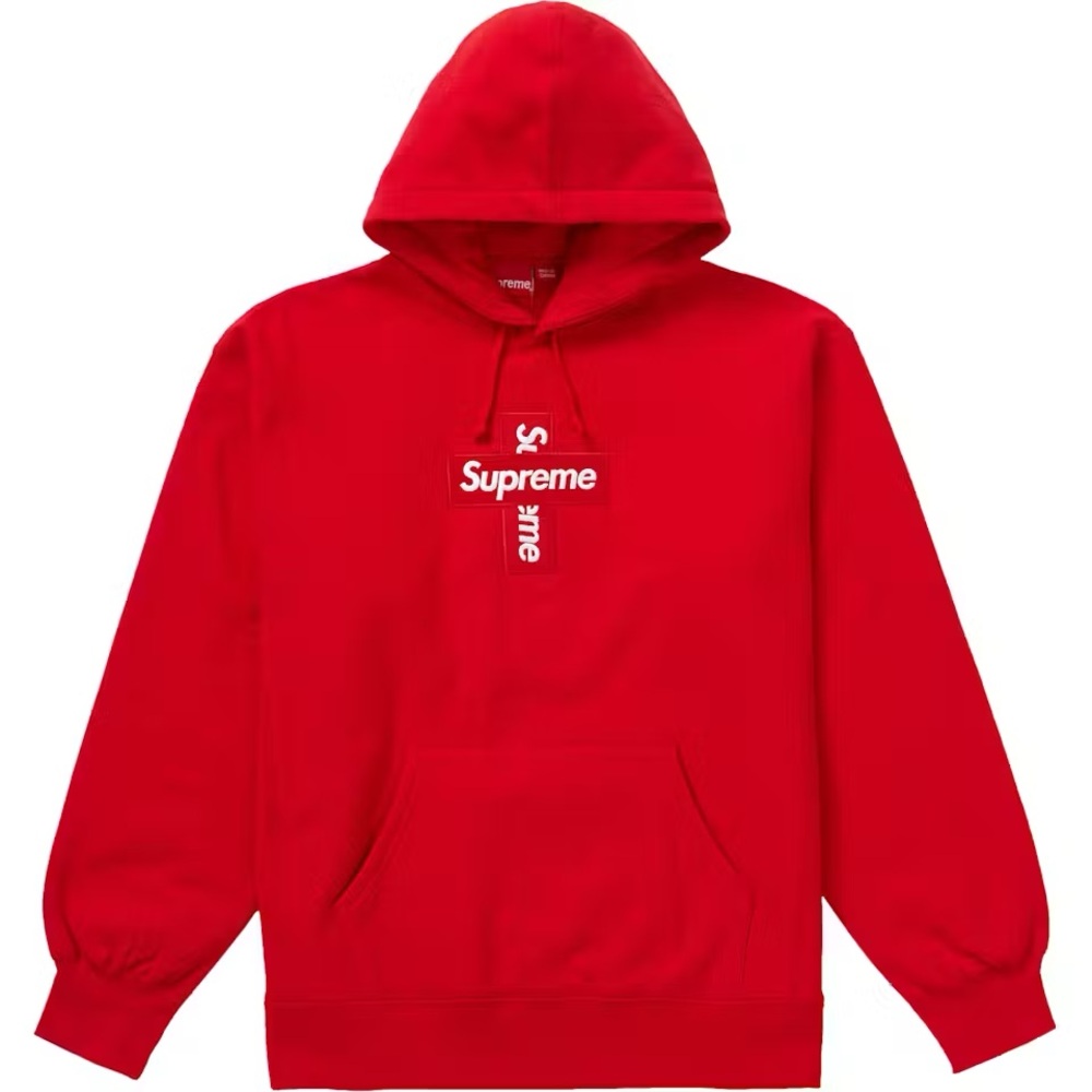 Supreme crossbox logo Hoodie